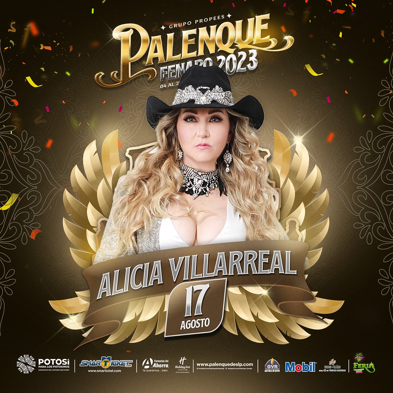 alicia villarreal palenque fenapo 2023