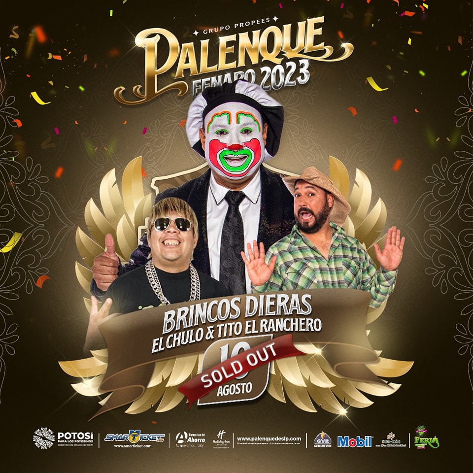 brincos dieras palenque fenapo 2023