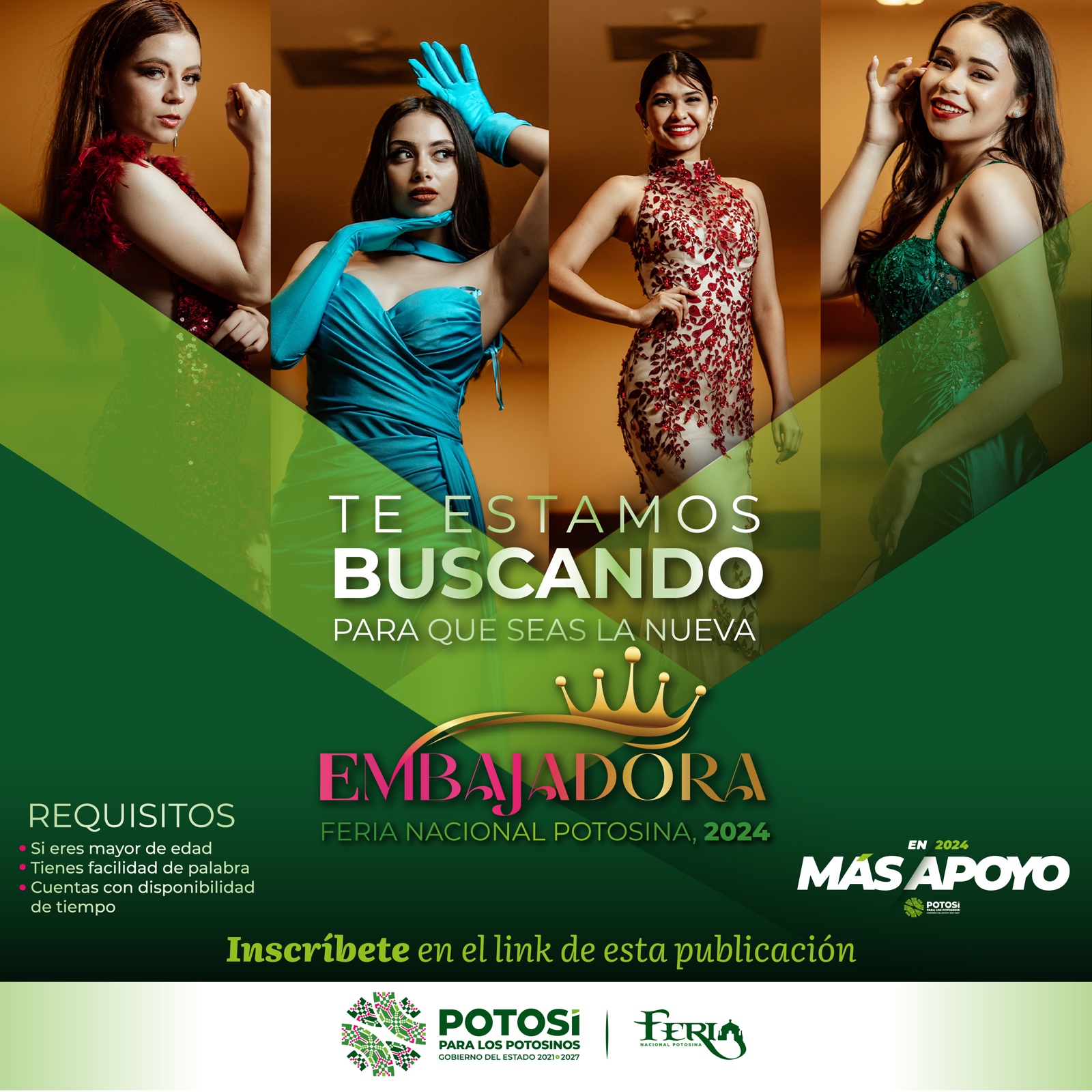 embajadora fenapo 2024 convocatoria