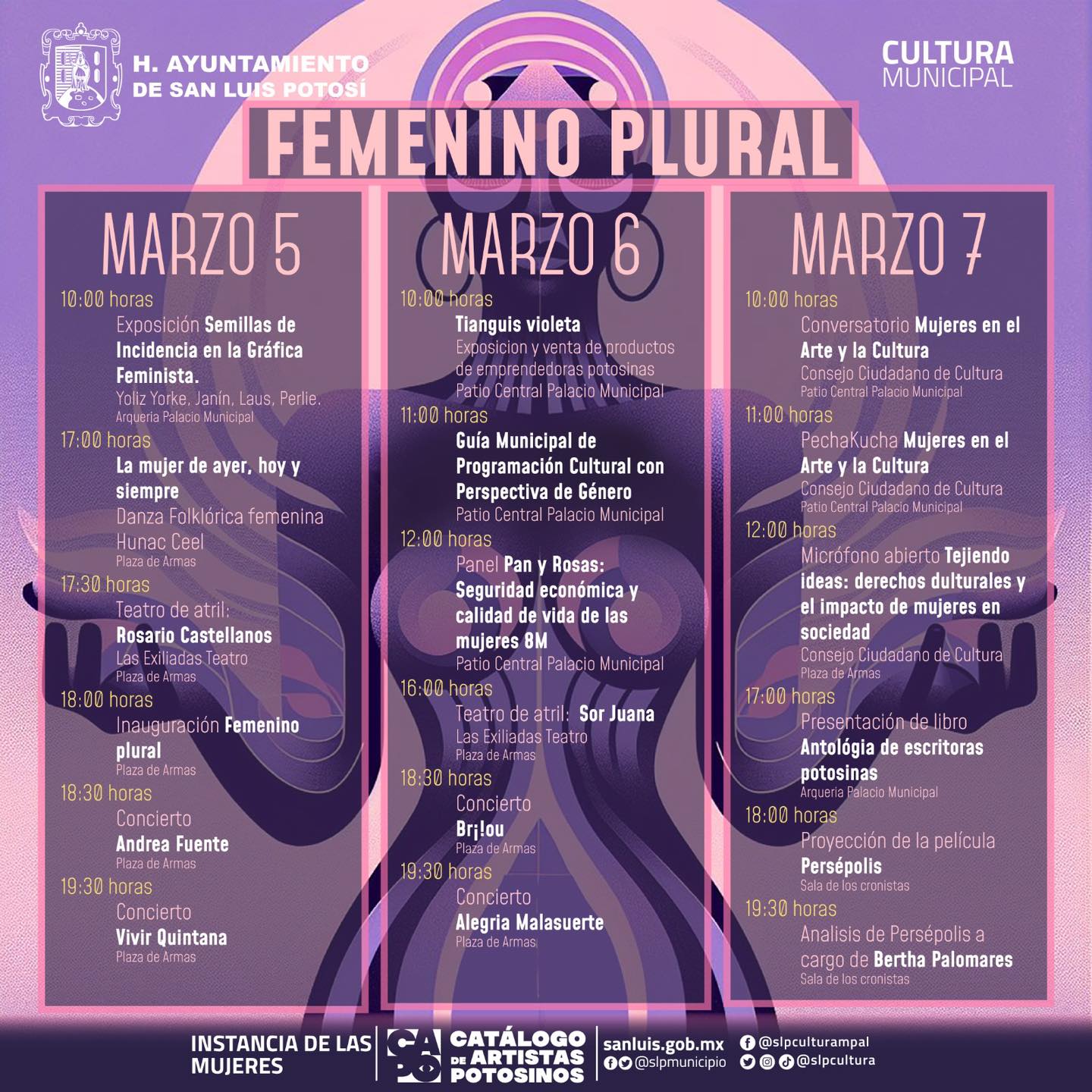 programa femenino plural