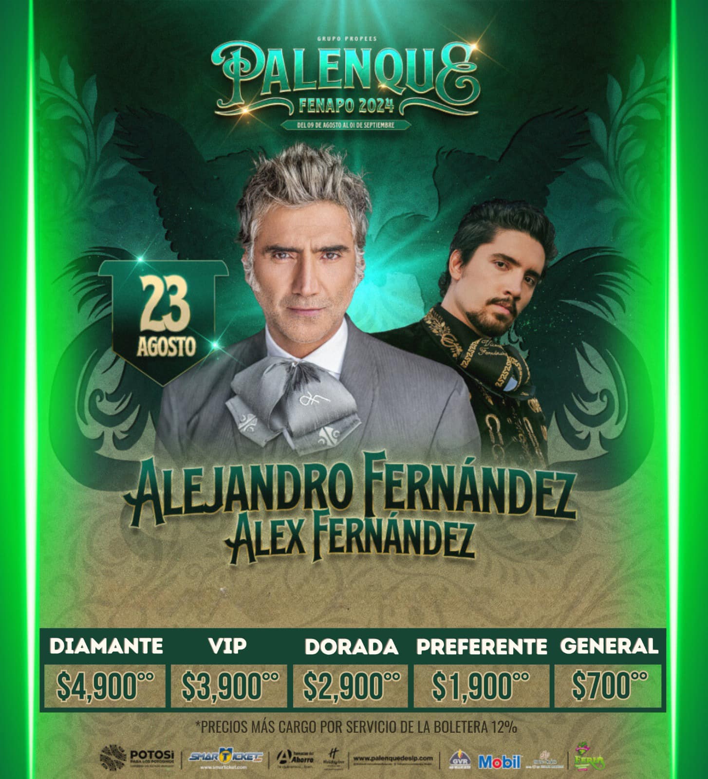 alejandro fernández palenque fenapo 2024