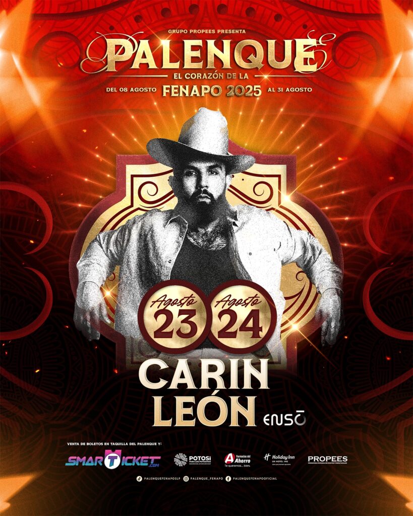 carín león palenque fenapo 2025