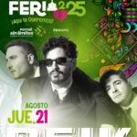 Reik en la FENAPO 2025 el 21 de agosto en el  Teatro del Pueblo