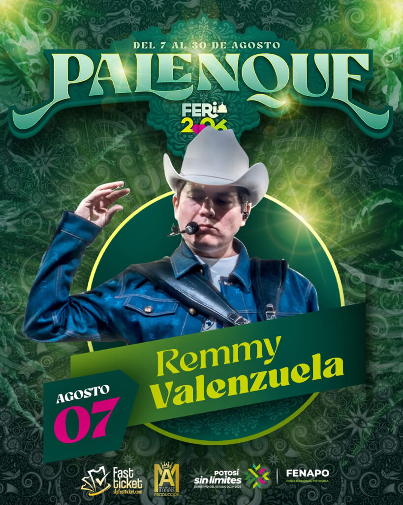 boletos remmy valenzuela palenque fenapo 2026