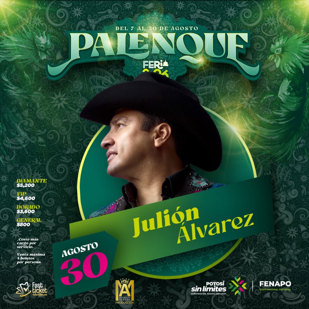 julión álvarez palenque fenapo 2026