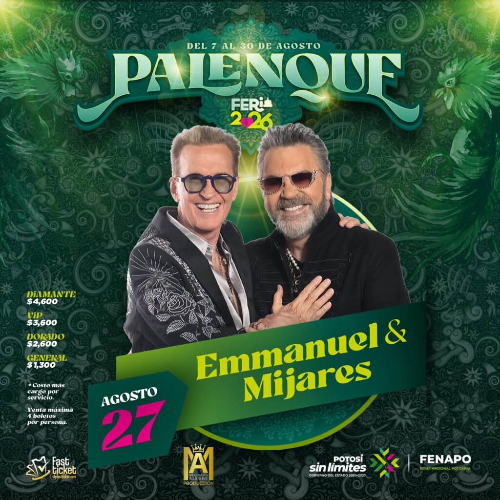 emmanuel y mijares palenque fenapo 2026