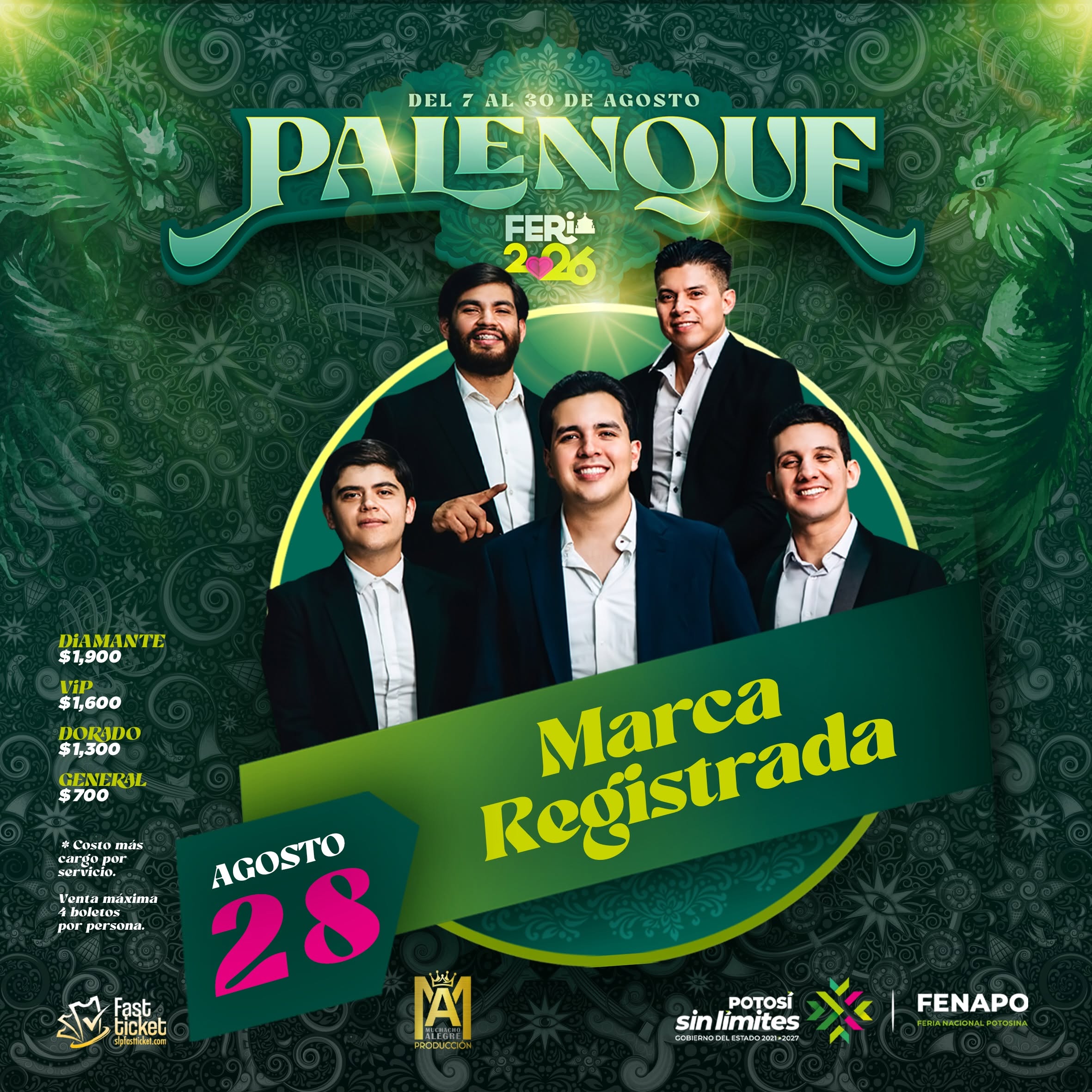 marca registrada palenque fenapo 2026